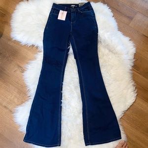 NWT Missguided Lawless Flare Stretch Jeans